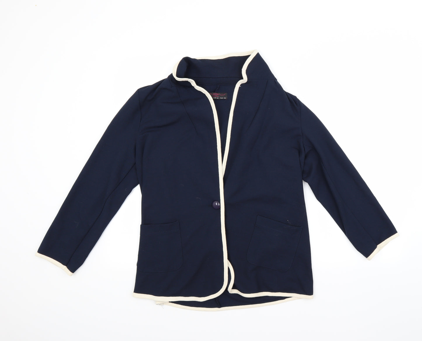New Look Womens Blue   Jacket Coat Size 18