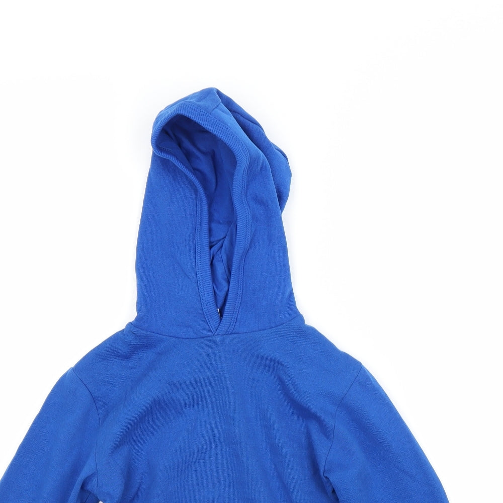 Urban Rascals Boys Blue   Pullover Hoodie Size 5-6 Years