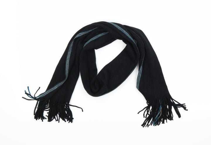 Preworn Mens Blue Striped  Scarf  Size Regular