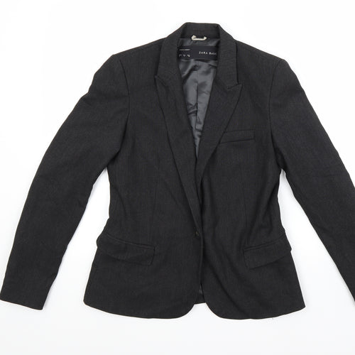 Zara Womens Grey   Jacket Coat Size S