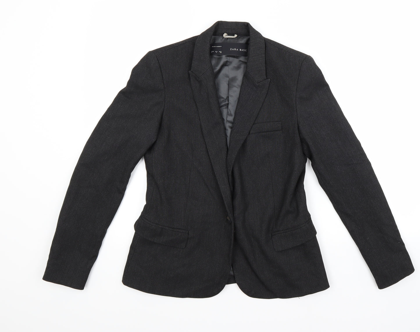 Zara Womens Grey   Jacket Coat Size S