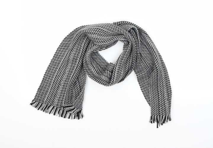 Preworn Unisex Grey Scarf Size Regular