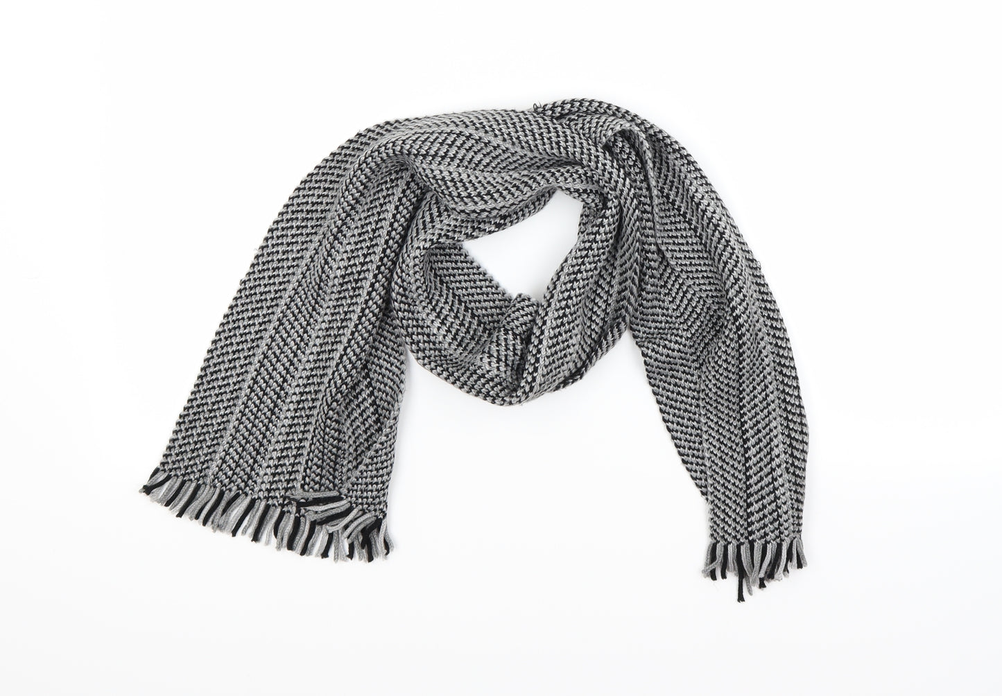 Preworn Unisex Grey   Scarf  Size Regular