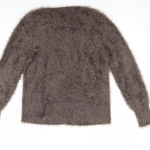 breal Womens Brown   Cardigan Jumper Size M