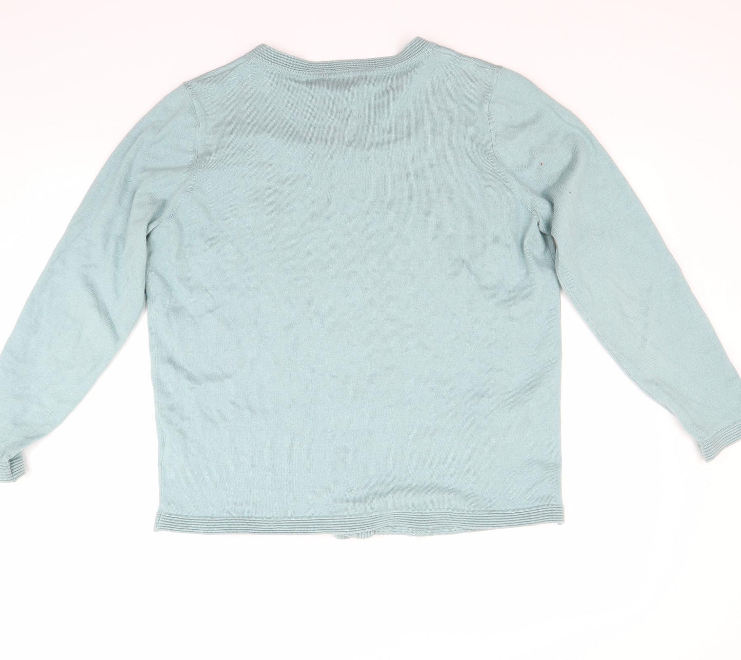 Marks and Spencer Womens Green   Cardigan Jumper Size 14