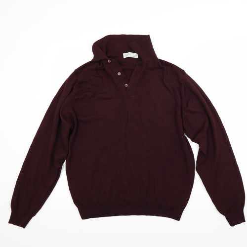 Marks and Spencer Mens Red    Polo Size M
