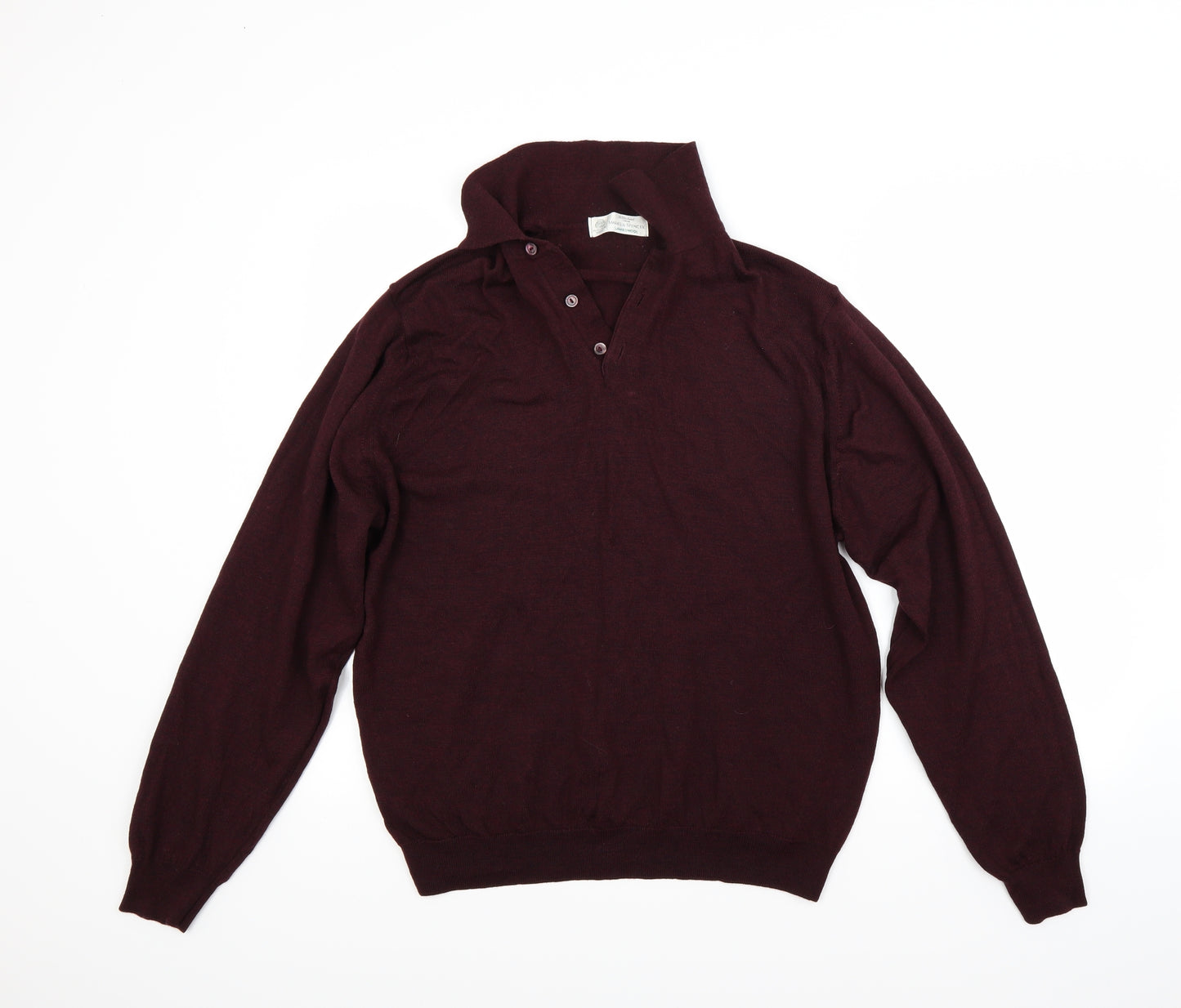 Marks and Spencer Mens Red    Polo Size M