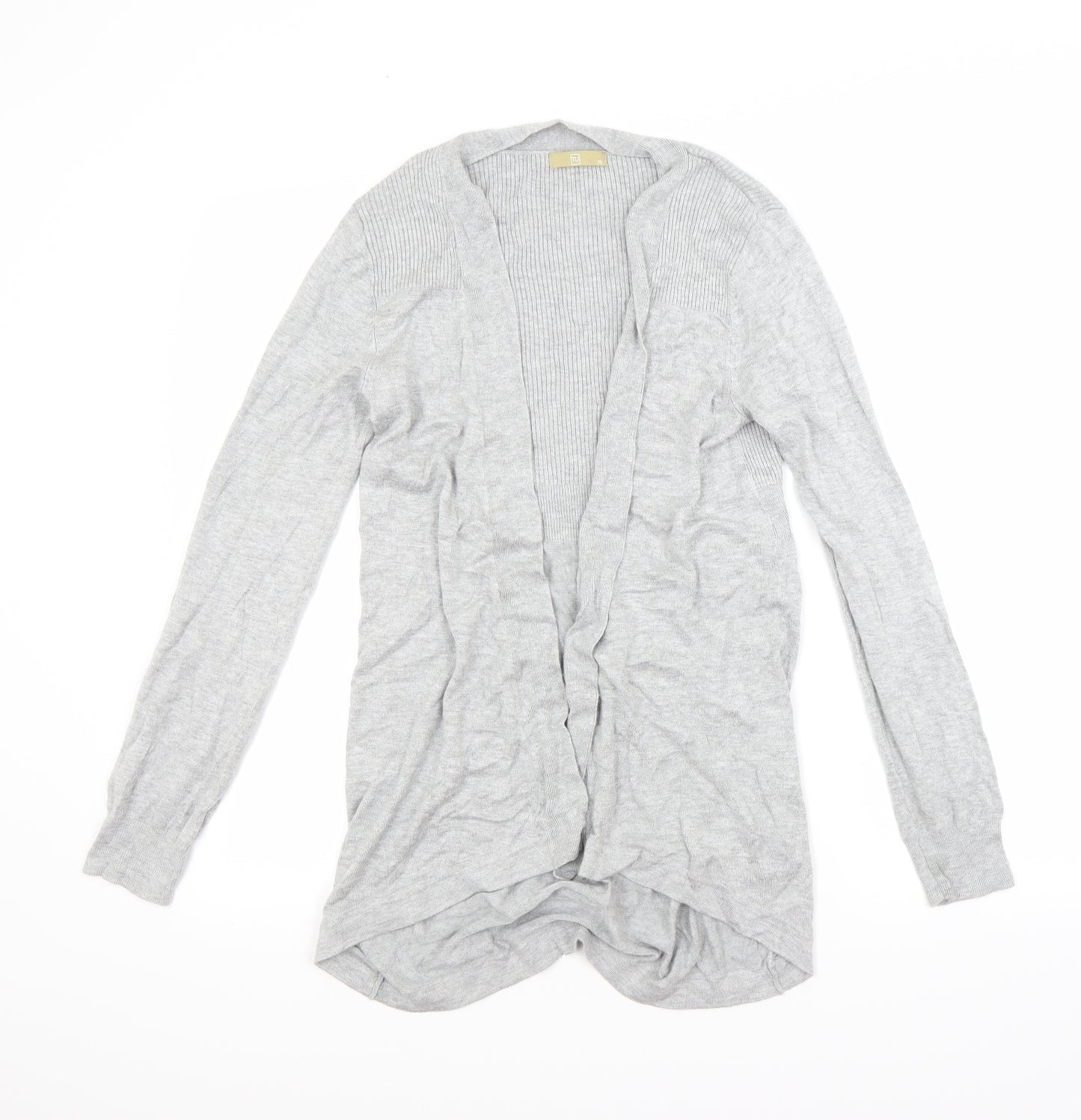 TU Womens Grey   Cardigan Jumper Size 10