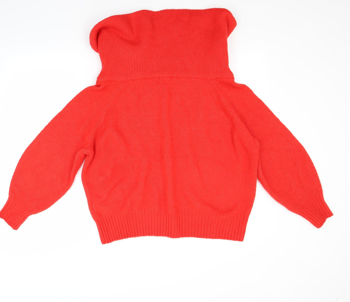 H&M Womens Red   Pullover Jumper Size S