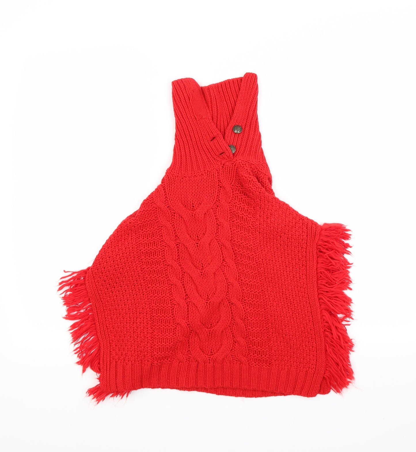 NEXT Girls Red   Shrug Jumper Size 3-4 Years