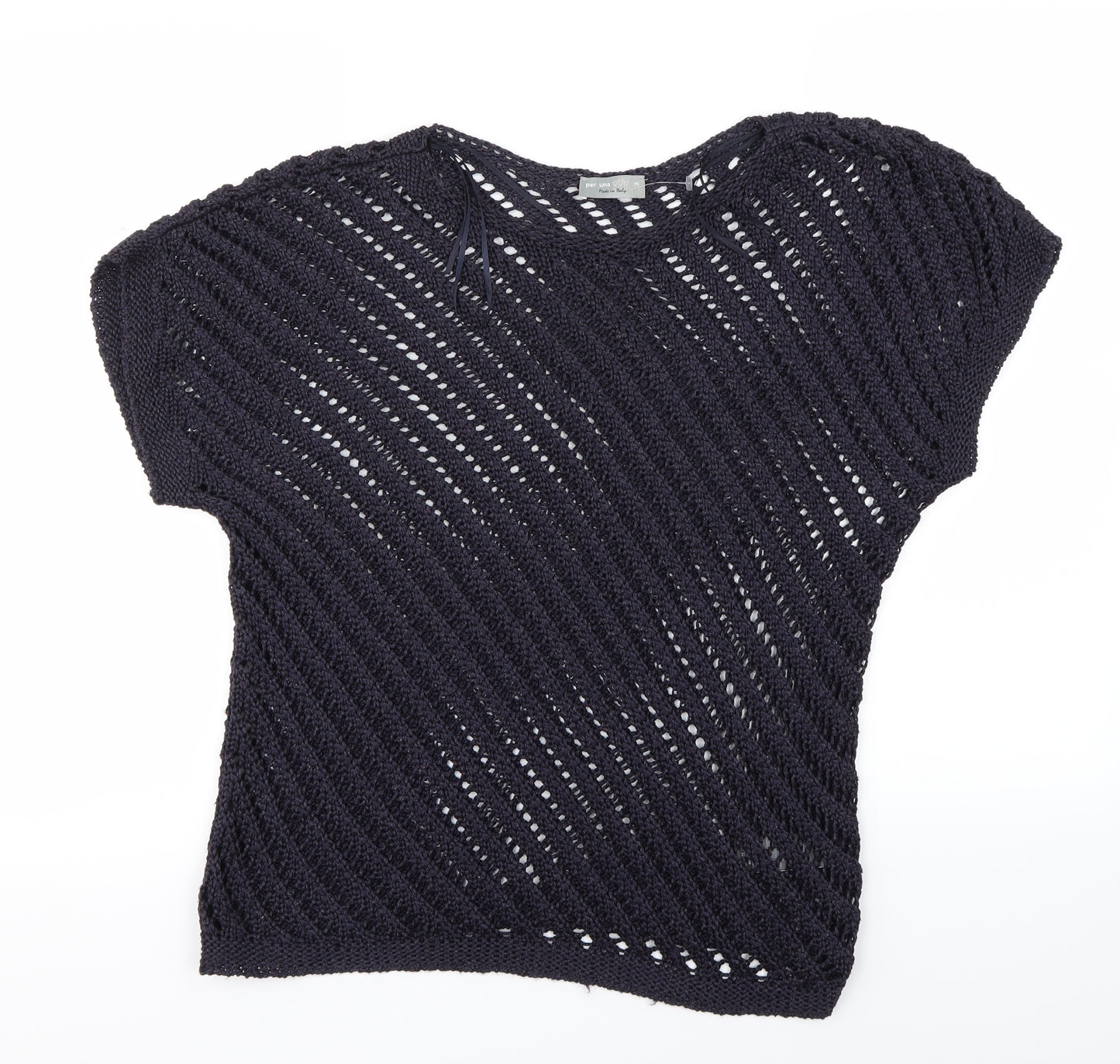 Marks and Spencer Womens Blue   Pullover Jumper Size M
