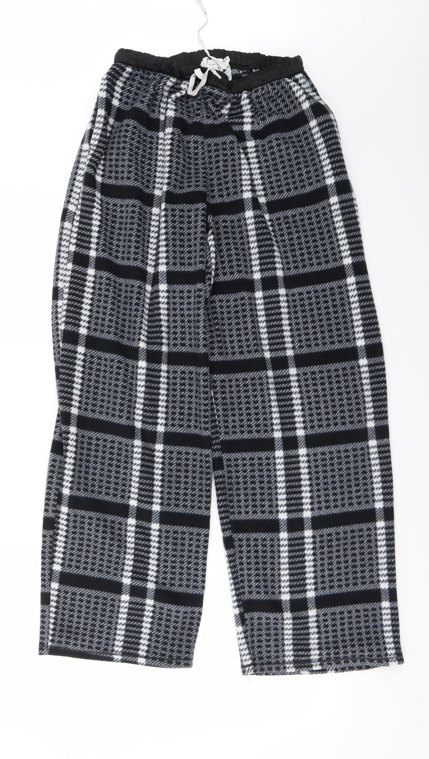 DKNY Mens Black Check   Pyjama Pants Size M