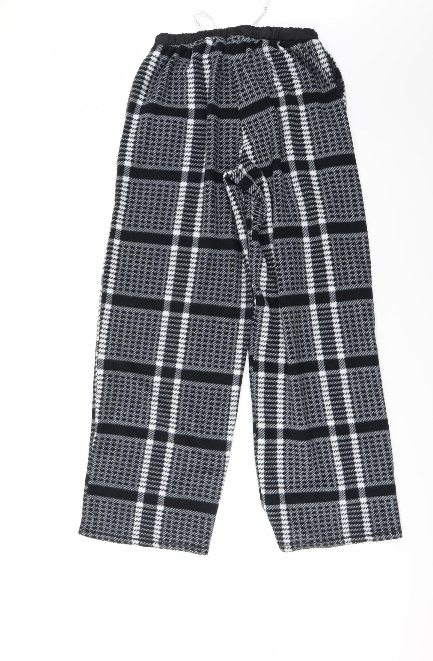DKNY Mens Black Check   Pyjama Pants Size M