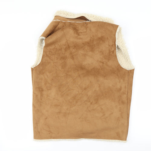 New Look Girls Brown   Jacket Coat Size 14-15 Years