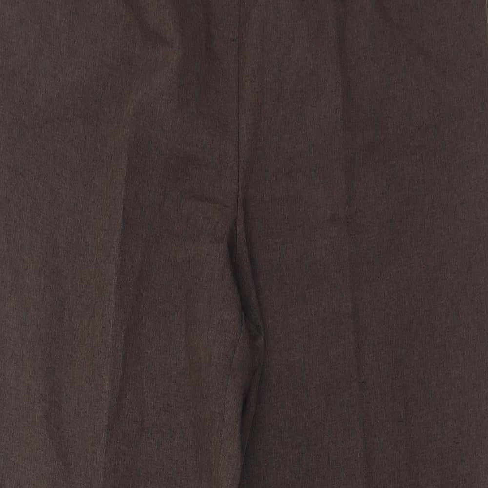Preworn Womens Brown   Trousers  Size 10 L25 in