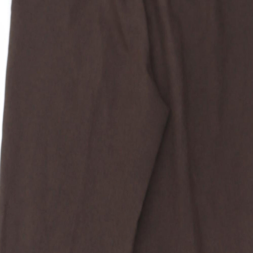 Preworn Womens Brown   Trousers  Size 10 L25 in