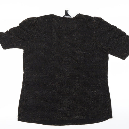 New Look Womens Black   Basic Blouse Size 16
