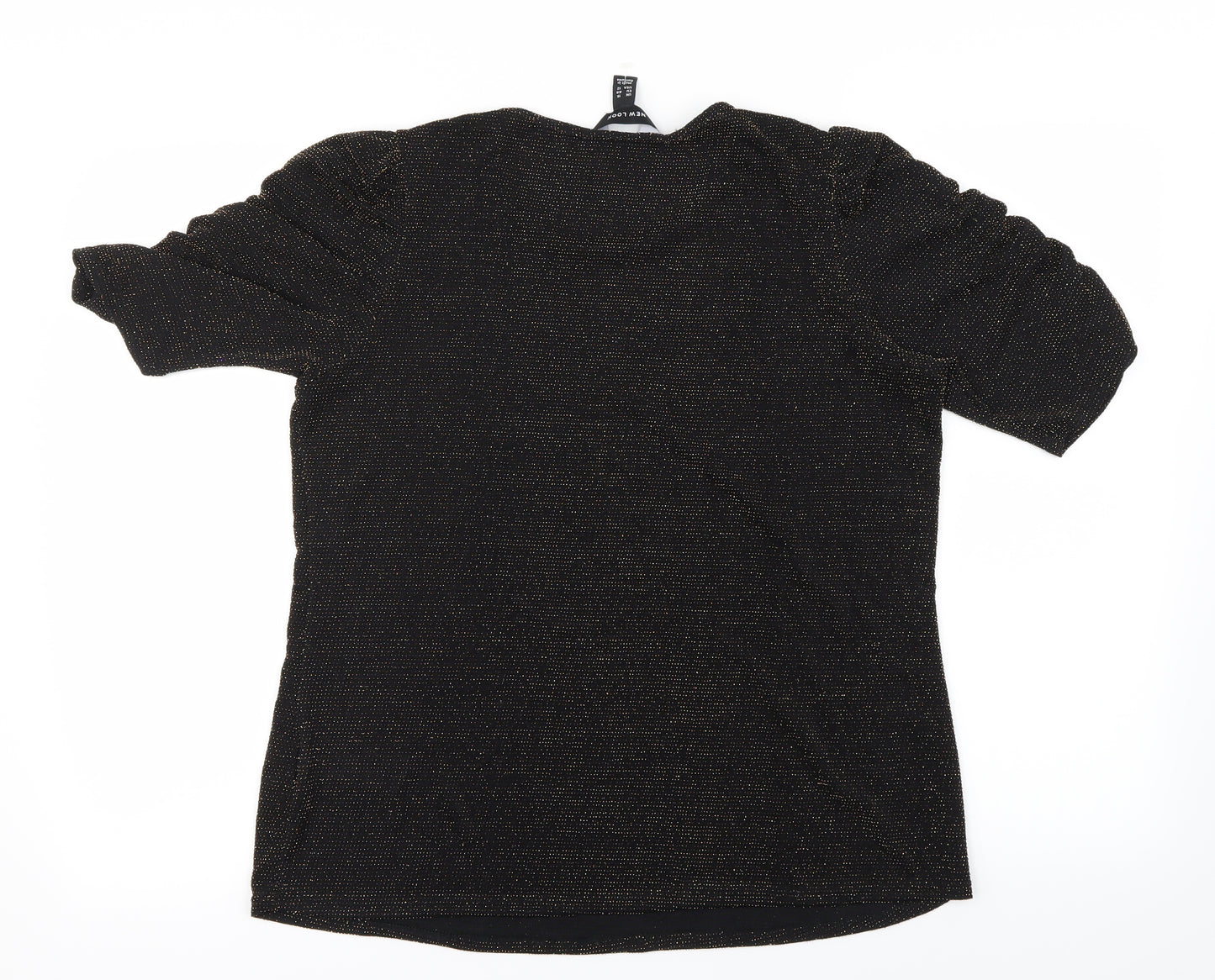 New Look Womens Black   Basic Blouse Size 16