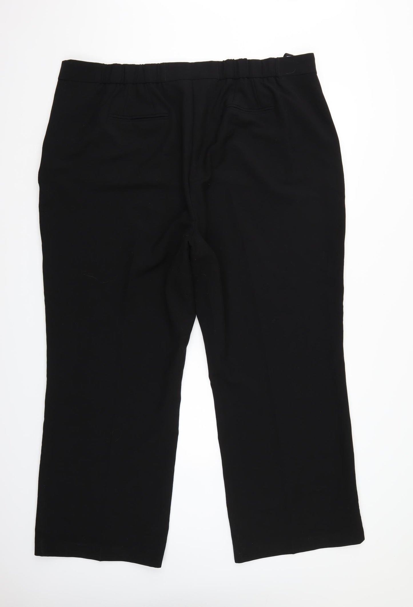 Maine Womens Black   Trousers  Size 22 L30 in