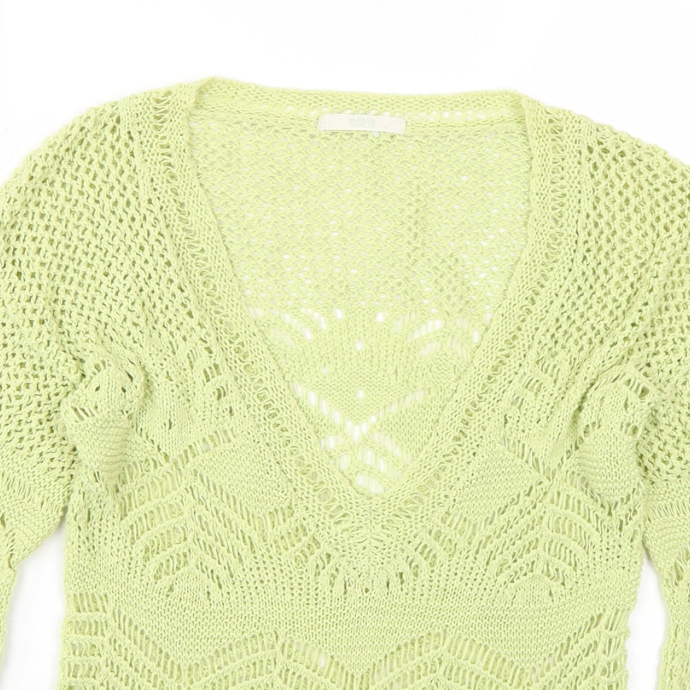 Marks and Spencer Womens Green   Pullover Jumper Size 12