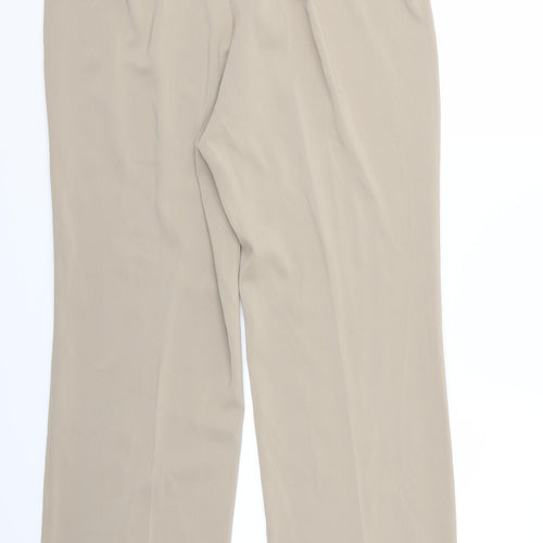 GARDEUR Womens Beige   Trousers  Size 14 L31 in