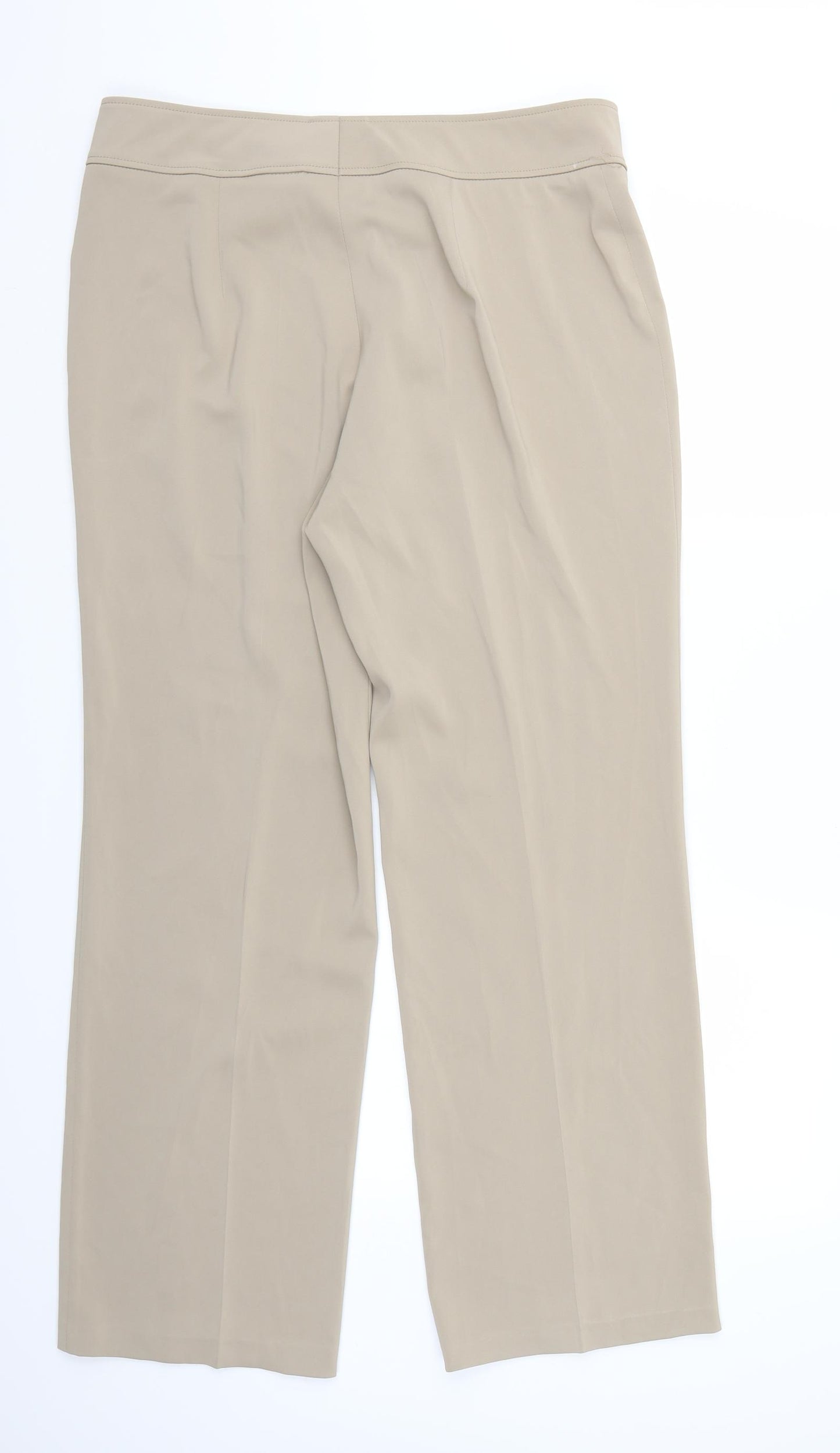 GARDEUR Womens Beige   Trousers  Size 14 L31 in
