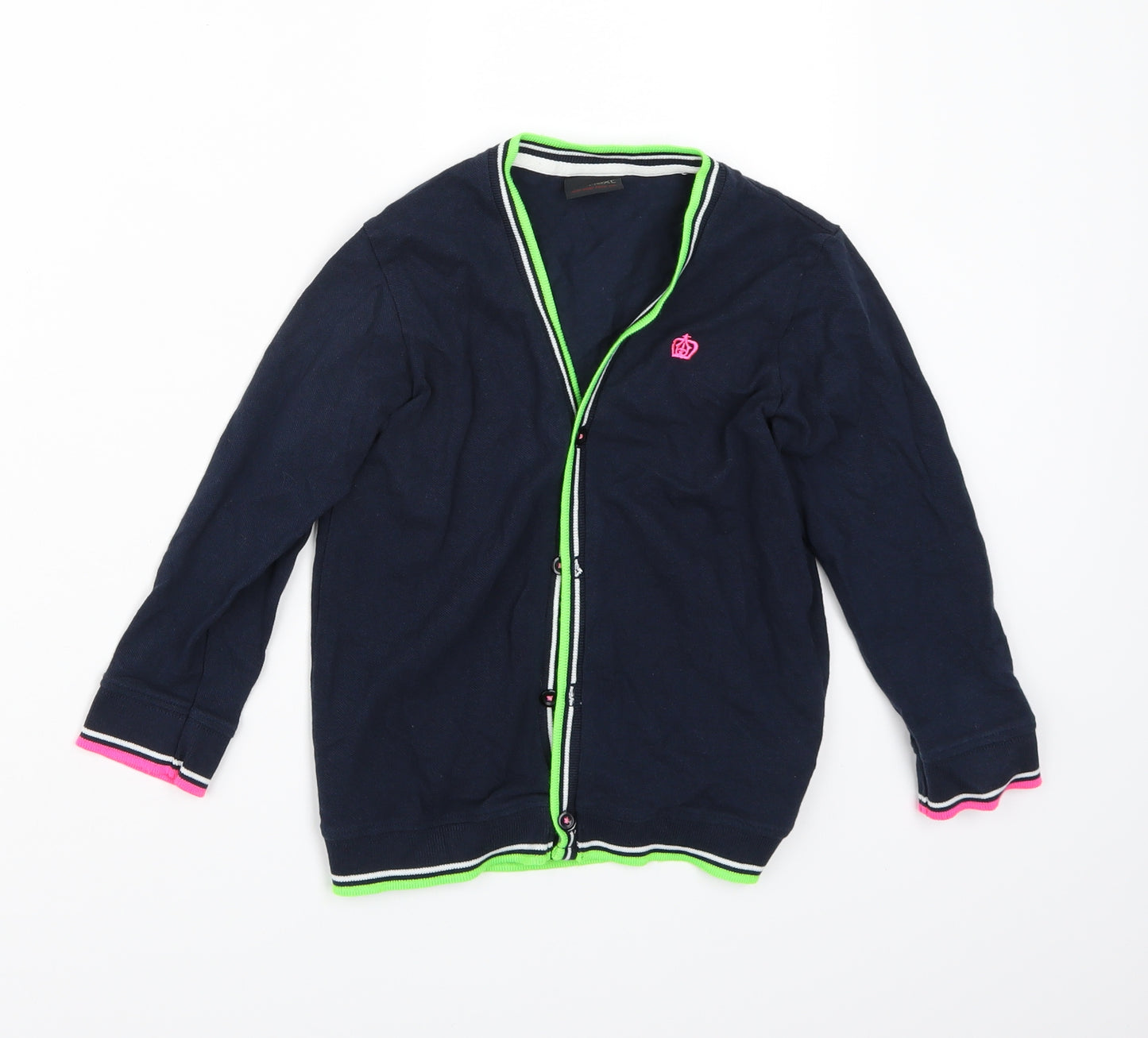 NEXT Boys Blue   Cardigan Jumper Size 3-4 Years