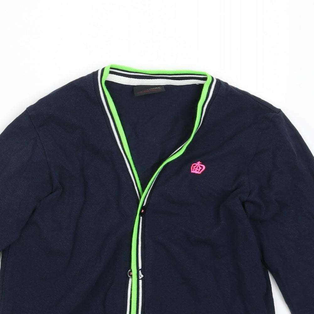 NEXT Boys Blue   Cardigan Jumper Size 3-4 Years