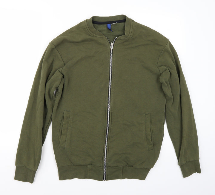 H&M Mens Green   Jacket  Size XS