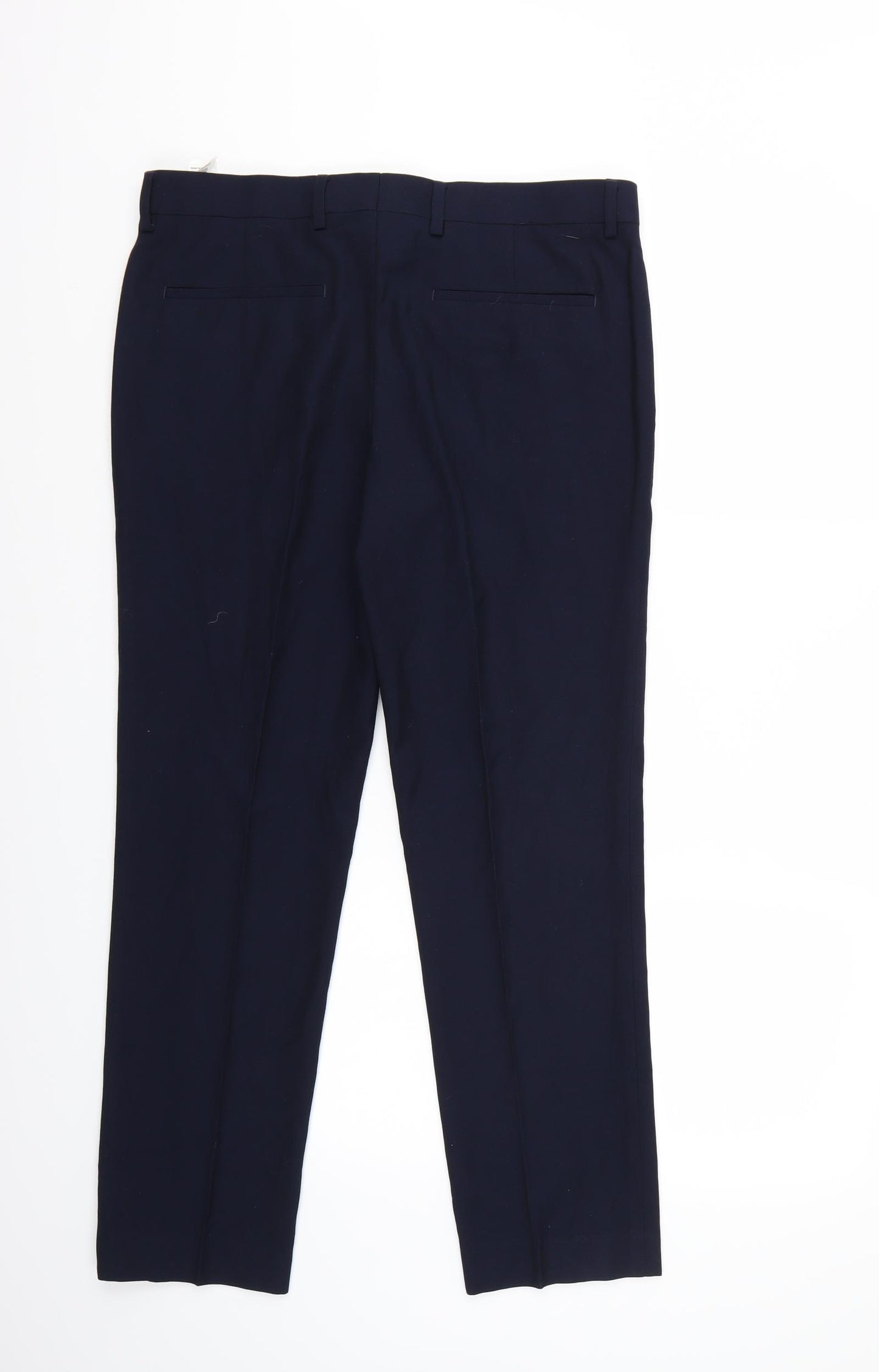 Topman Womens Blue   Cropped Trousers Size 32 L28 in