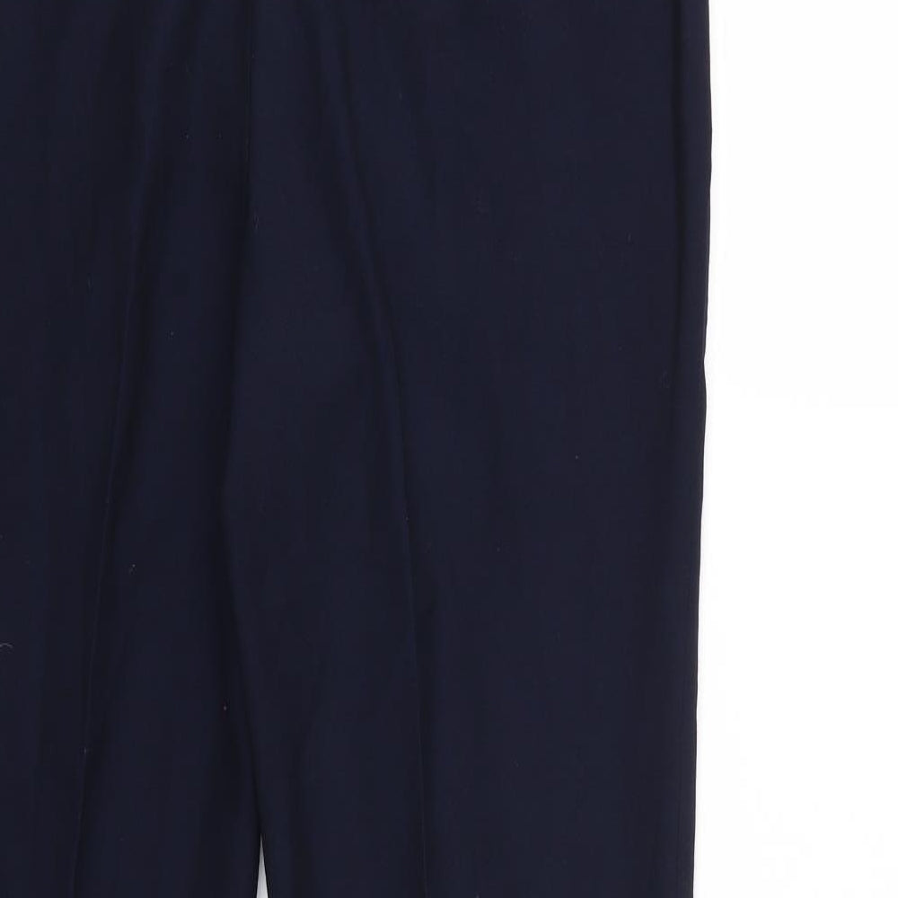 Topman Womens Blue   Cropped Trousers Size 32 L28 in
