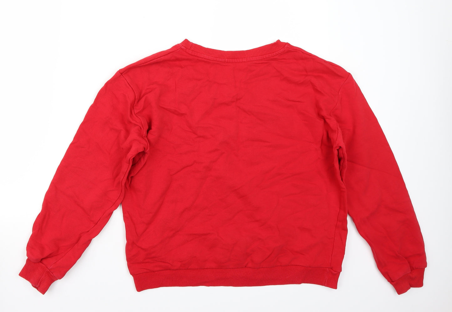 Stradivarius Womens Red   Pullover Jumper Size L