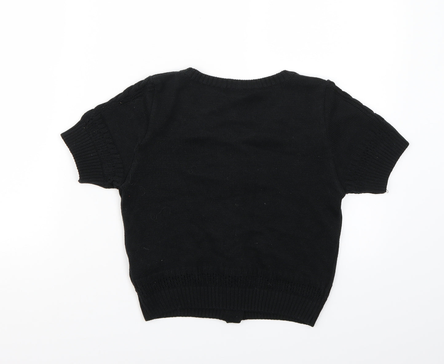 H&M Womens Black   Cardigan Jumper Size XS