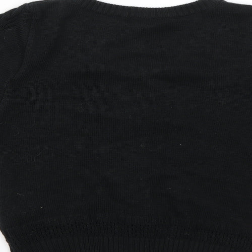 H&M Womens Black   Cardigan Jumper Size XS