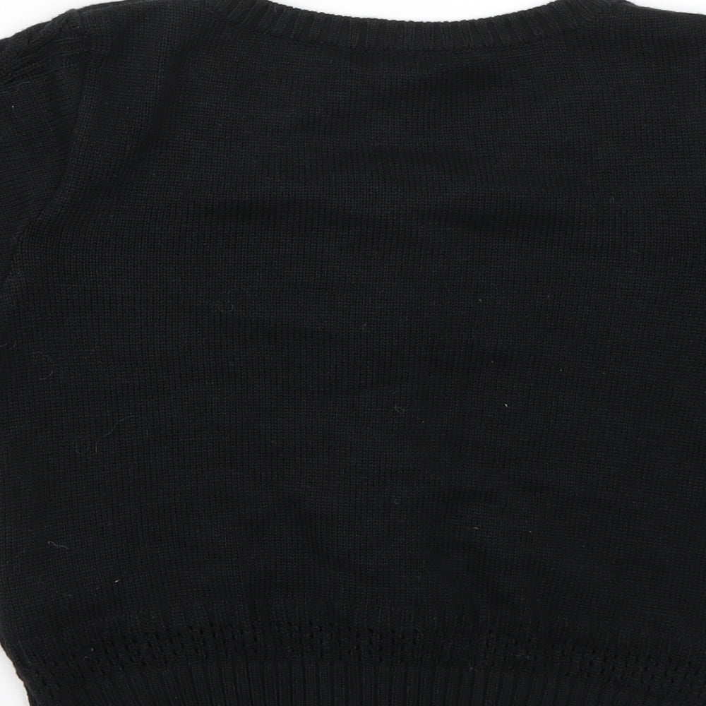 H&M Womens Black   Cardigan Jumper Size XS