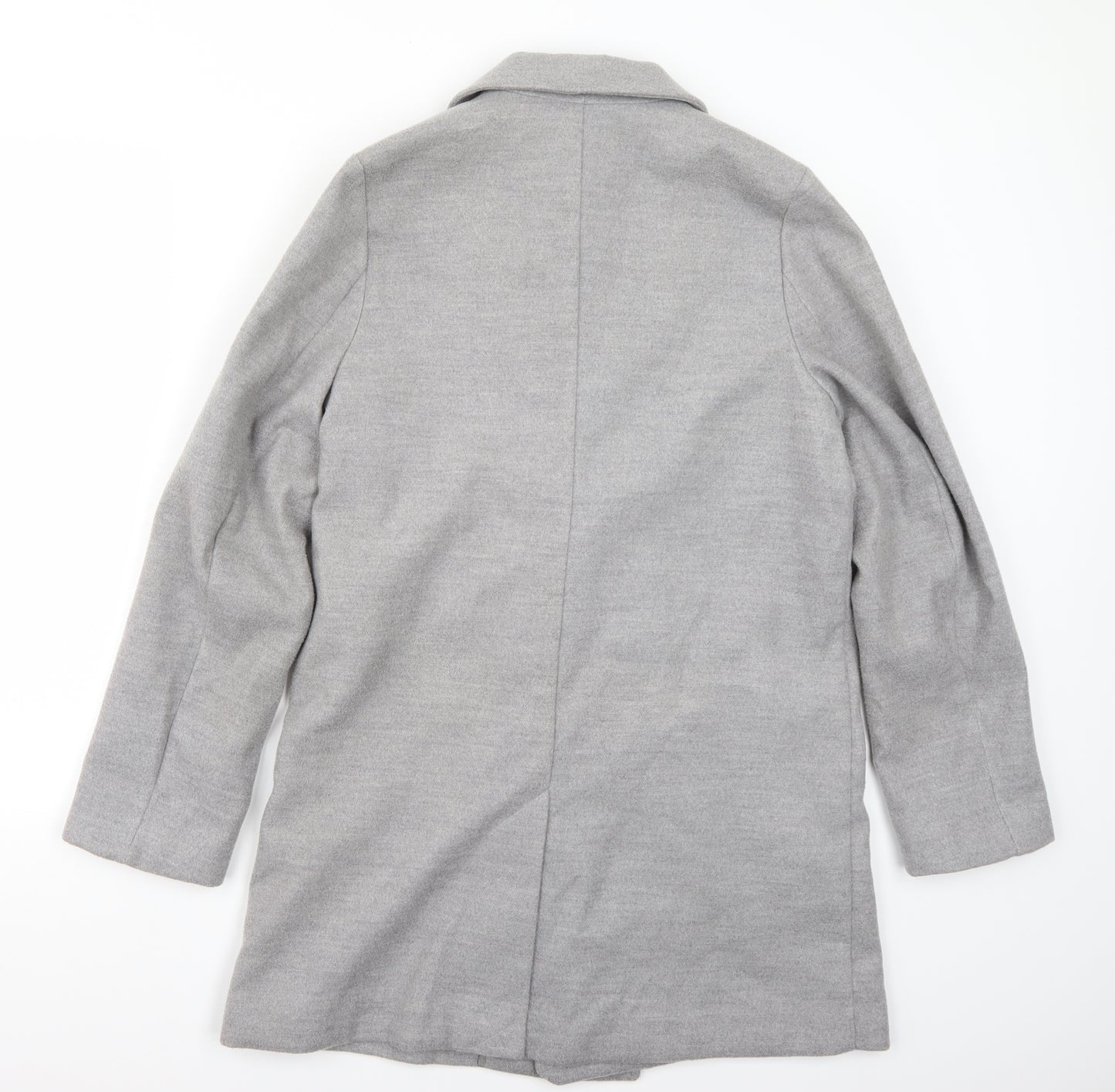 H&M Womens Grey   Jacket Coat Size 6