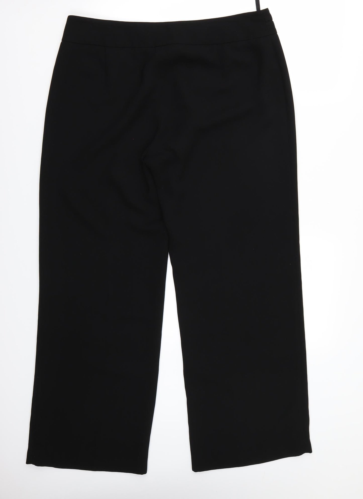 Marks and Spencer Womens Black   Trousers  Size 16 L29 in