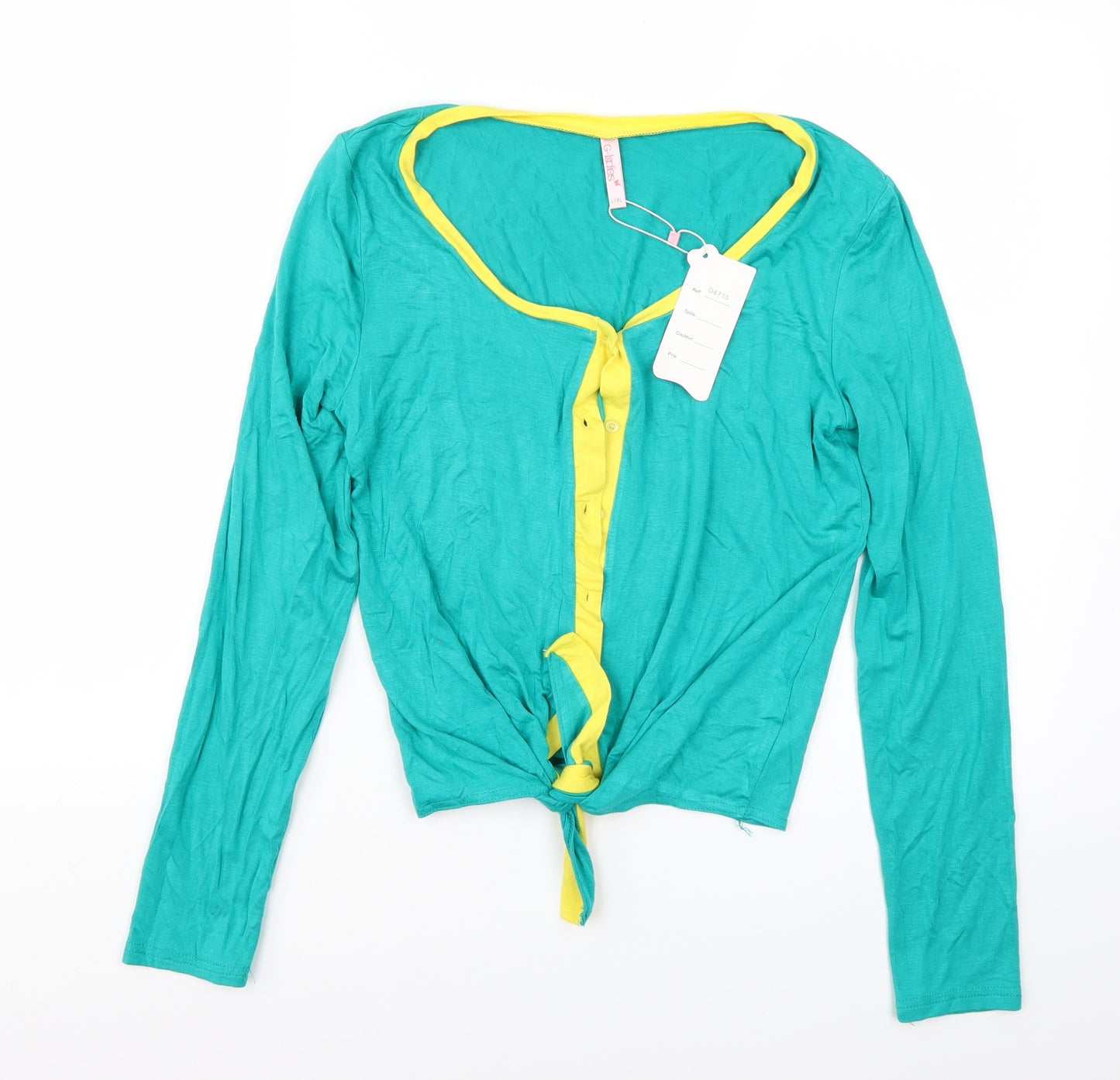 G-ladies Womens Green   Cardigan Jumper Size L
