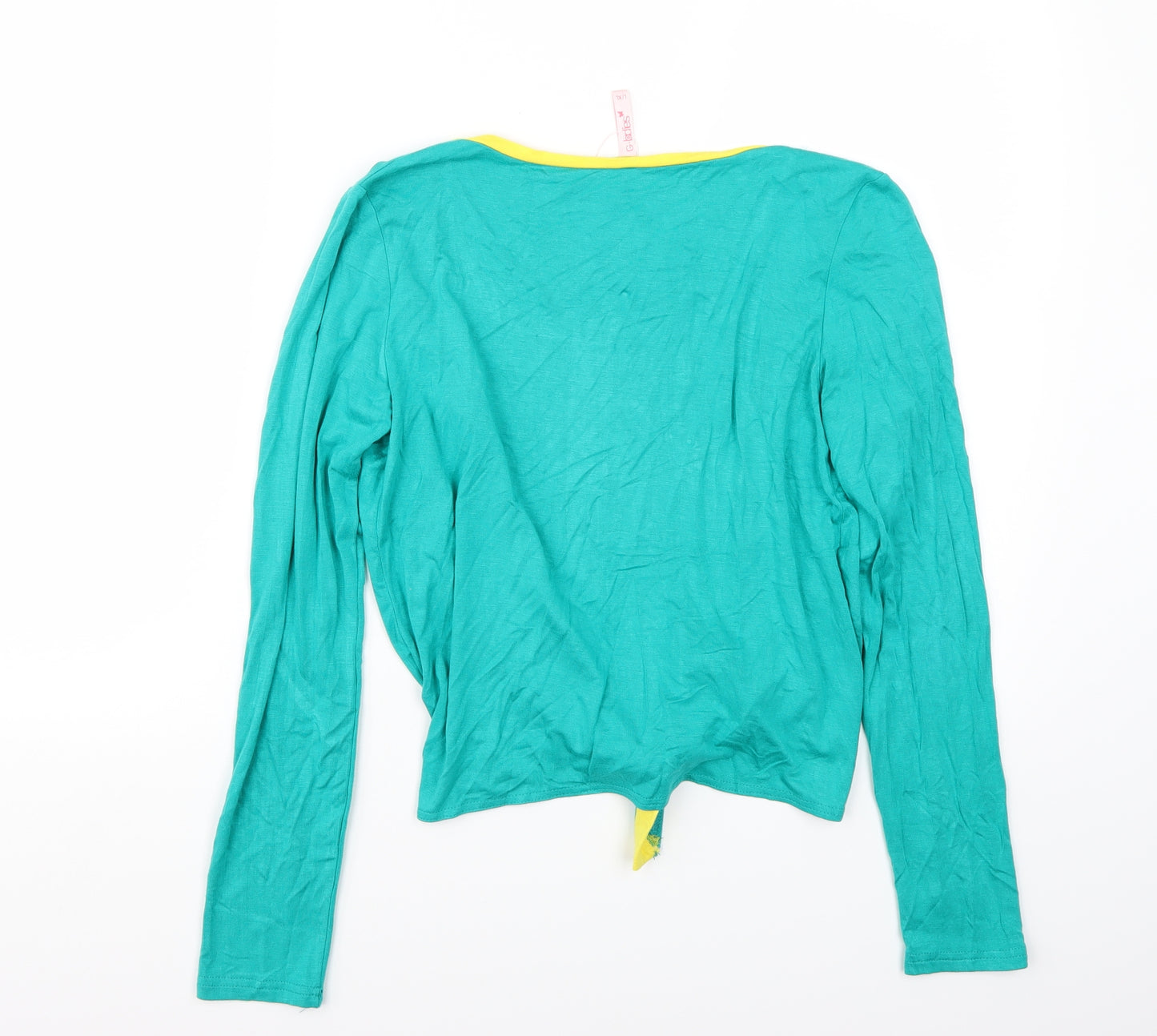 G-ladies Womens Green   Cardigan Jumper Size L