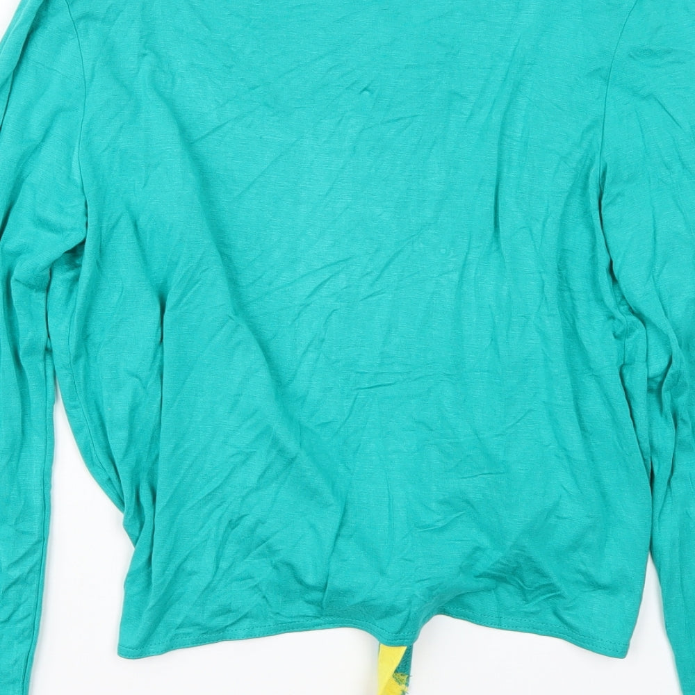 G-ladies Womens Green   Cardigan Jumper Size L