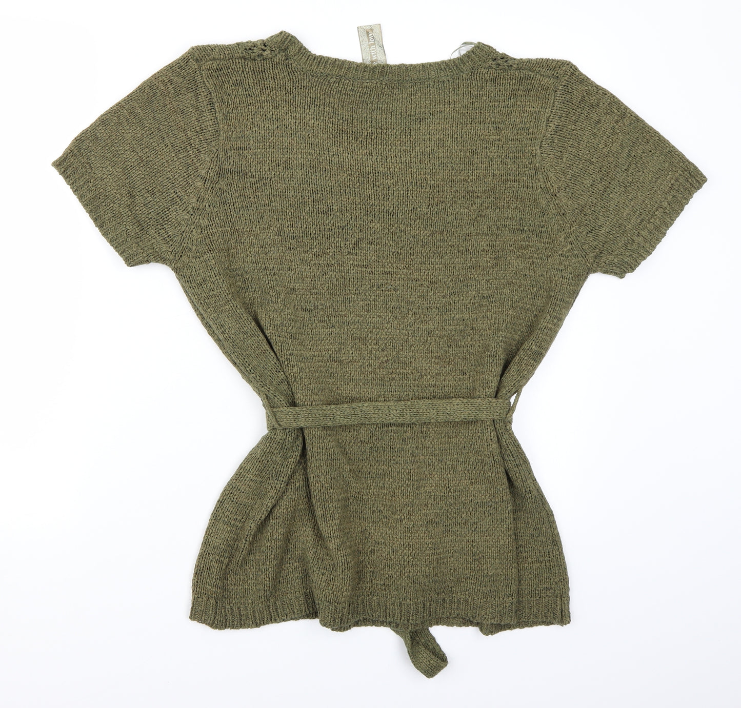 Evie Womens Green   Basic T-Shirt Size 20