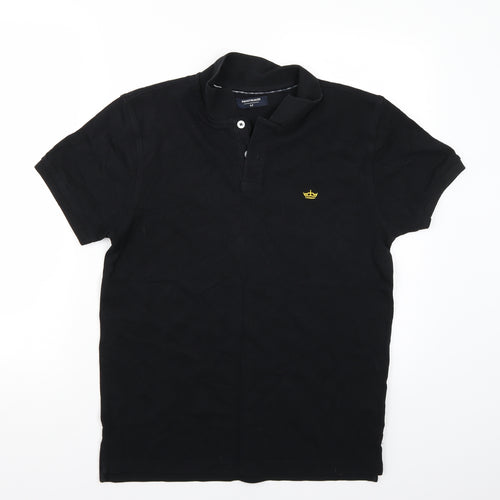 Industrialize Mens Black    Polo Size M