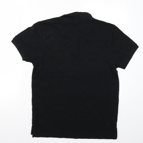 Industrialize Mens Black    Polo Size M