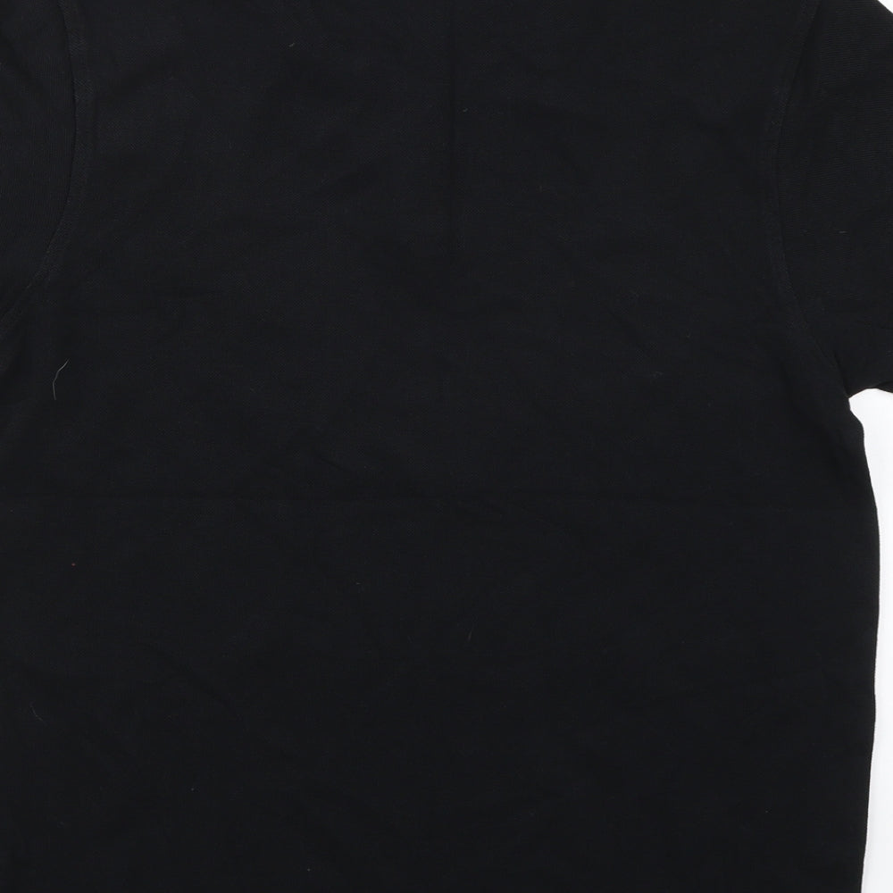 Industrialize Mens Black    Polo Size M
