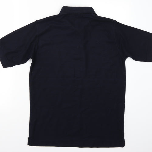 Ride & groom Mens Blue    Polo Size S