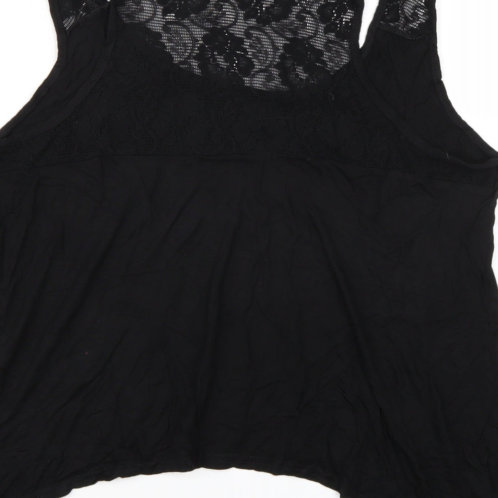 F&F Womens Black   Basic Tank Size 18