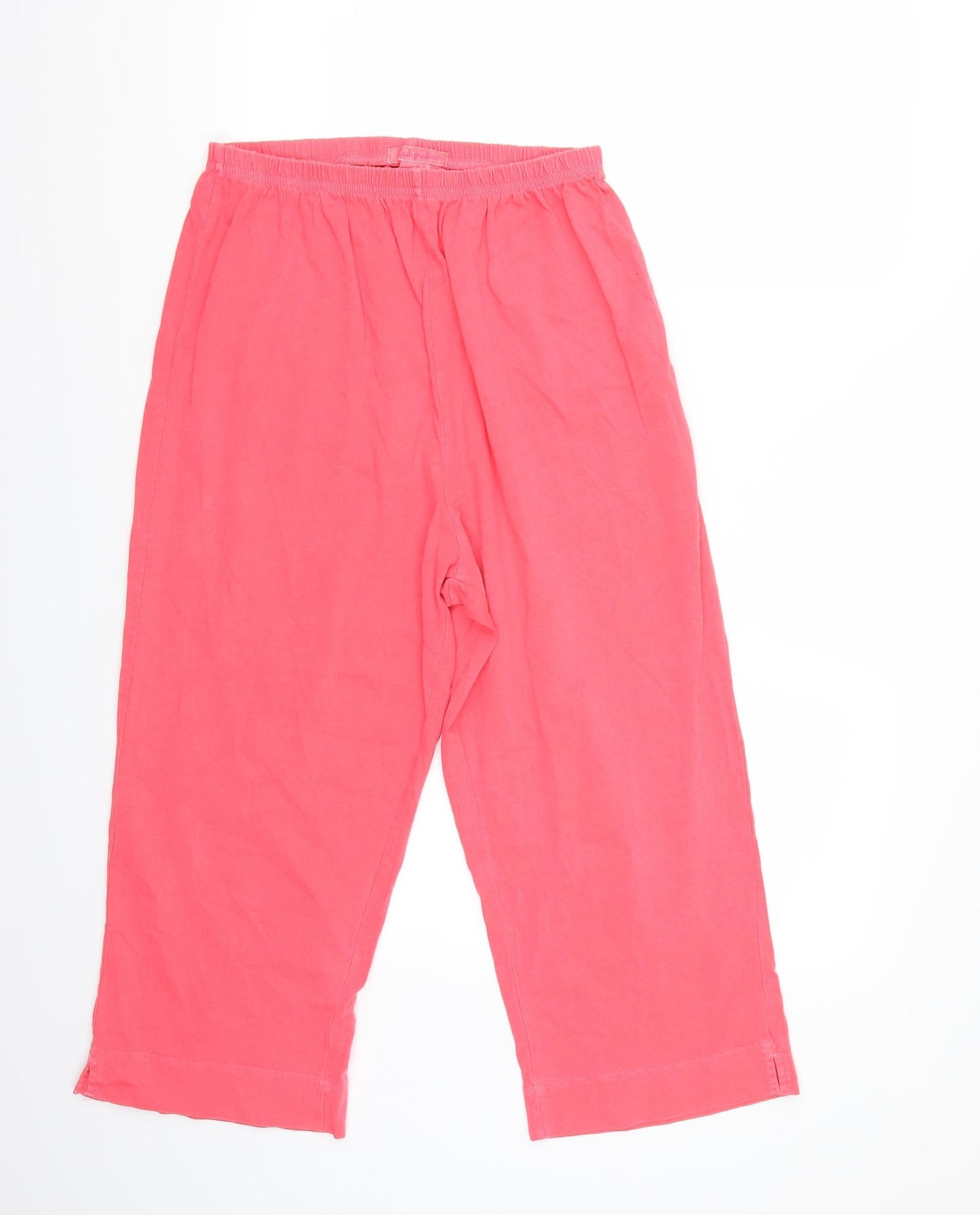 Fresh Produce Womens Pink   Cropped Trousers Size M