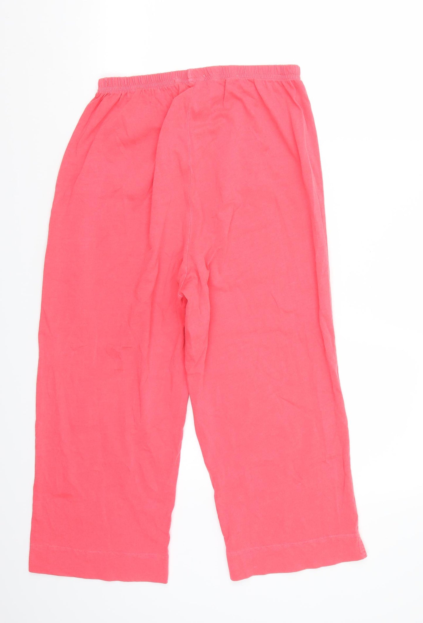 Fresh Produce Womens Pink   Cropped Trousers Size M