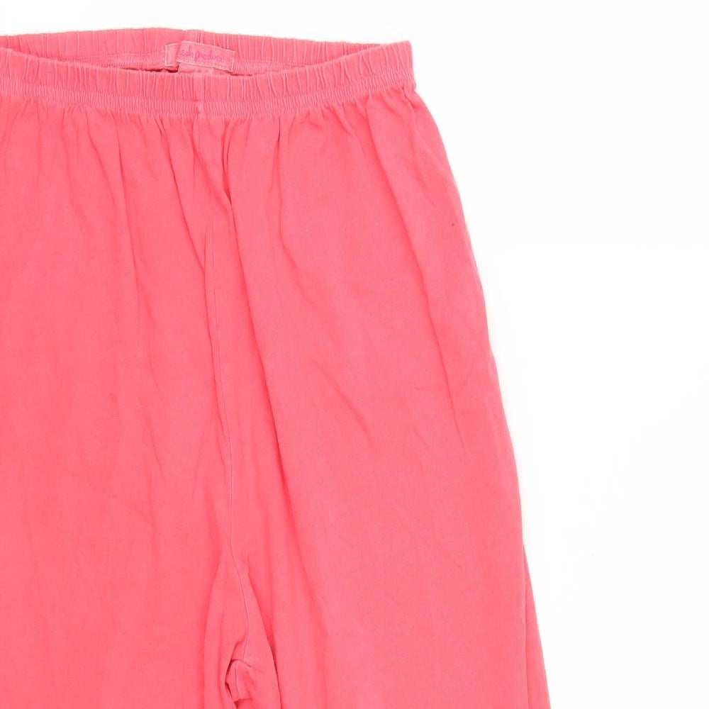 Fresh Produce Womens Pink   Cropped Trousers Size M