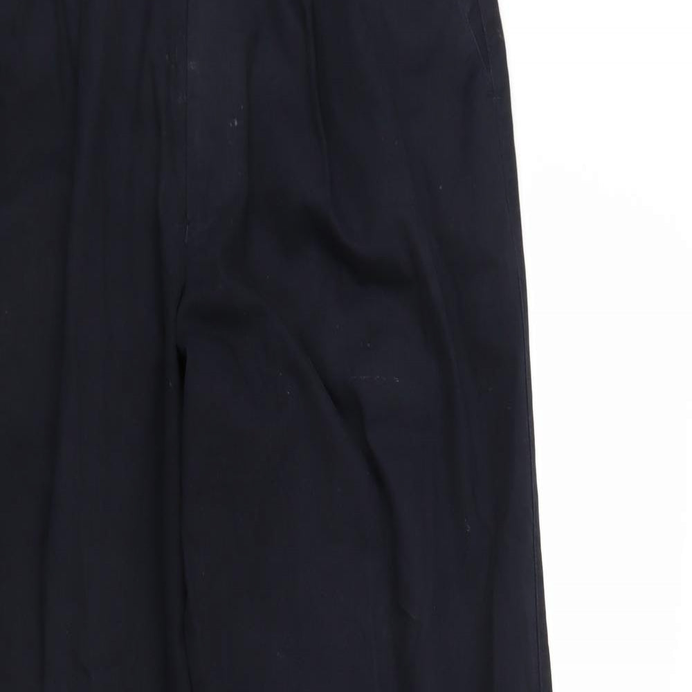 Marks and Spencer Mens Blue   Trousers  Size 36 L33 in